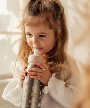 Gourde isotherme 350 ml Flowers & Butterflies, Little Dutch