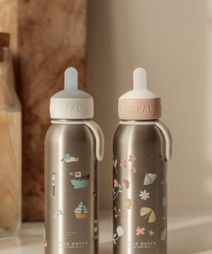 Gourde isotherme 350 ml Flowers & Butterflies, Little Dutch