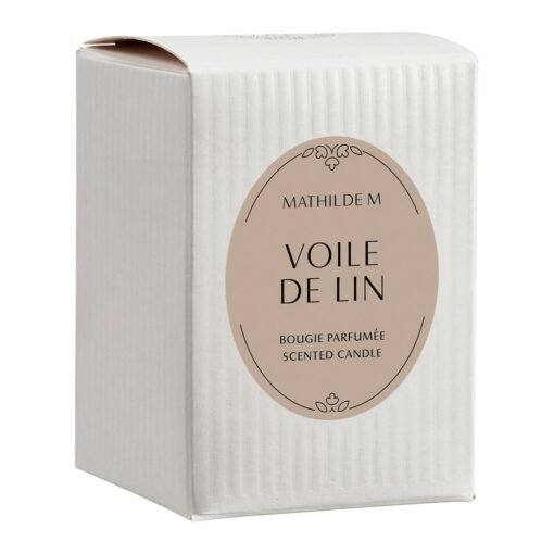 Bougie Voile de Lin, Mathilde M