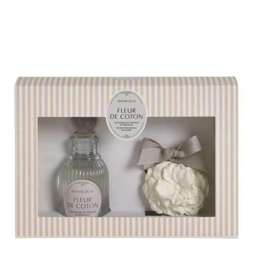 Coffret Diffuseur Fleur de Coton, Mathilde M