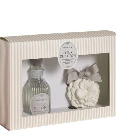 Coffret Diffuseur Fleur de Coton, Mathilde M