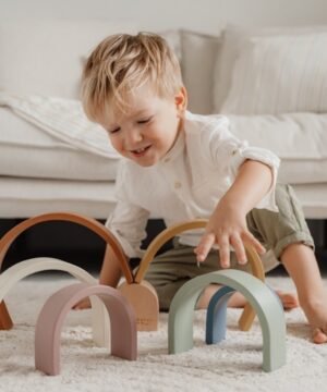 Arc-en-ciel à Empiler Vintage, Little Dutch