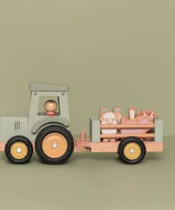 Tracteur en Bois Remorque Farm, Little Dutch