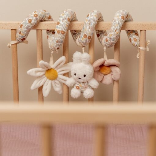 Miffy spirale d'activités Vintage Little Flowers, Little Dutch