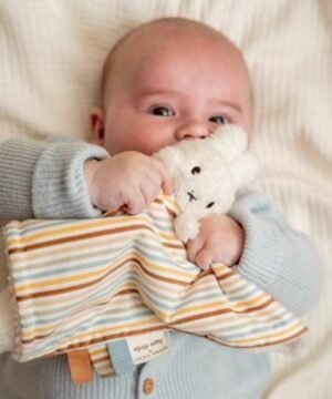 Miffy Doudou Vintage Sunny Stripes, Little Dutch