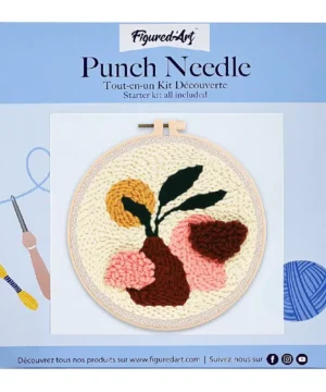 Punch Needle Vase