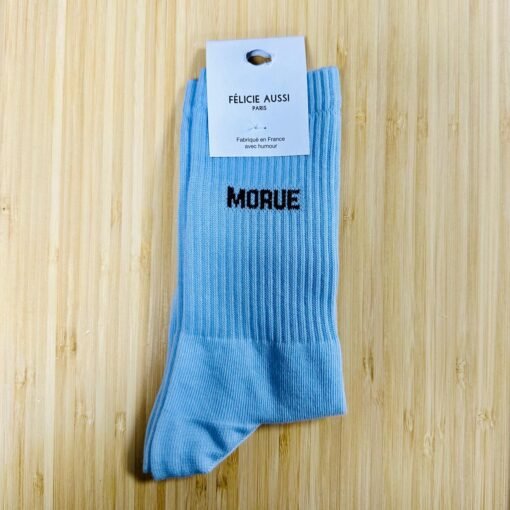 Chaussettes Morue Bleu