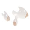 Poisson Blanc en Céramique (différentes tailles)