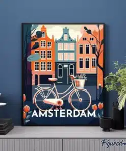 Peinture au Numéro sur Châssis Amsterdam