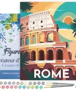 Peinture au Numéro sur Châssis Rome