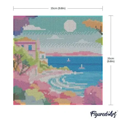 Broderie Diamant Riviera Française