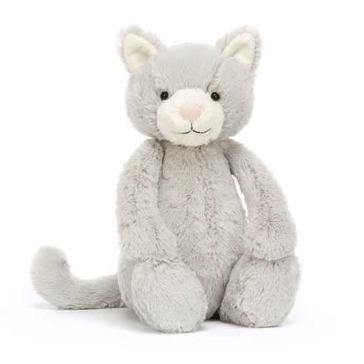 Bashful Grey Kitty, Jellycat