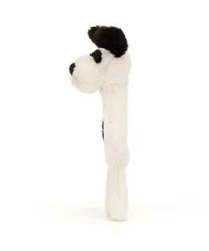 Hochet Bashful Black and White Puppy , Jellycat