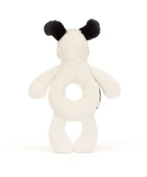 Hochet Bashful Black and White Puppy , Jellycat