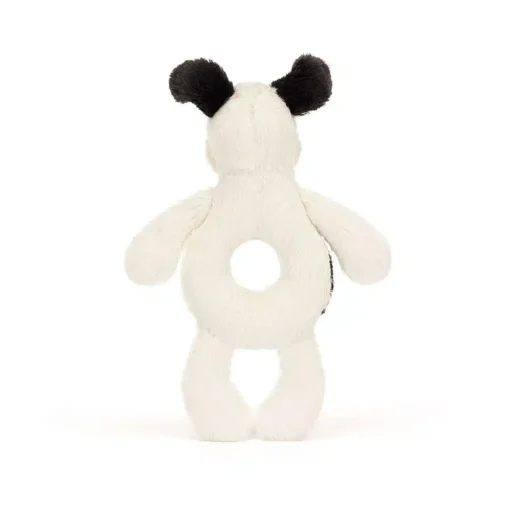 Hochet Bashful Black and White Puppy , Jellycat