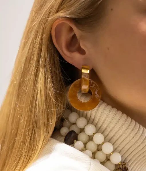 Boucles D'Oreilles Turron, Zag