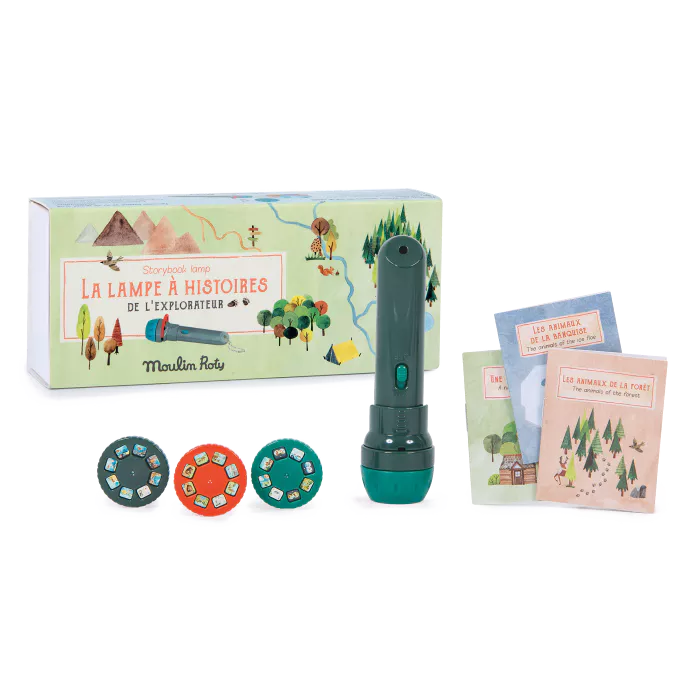 Lampe à Histoires de l'Explorateur, Moulin Roty