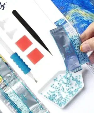 Broderie Diamant Nuit Etoilée Vibrante GM