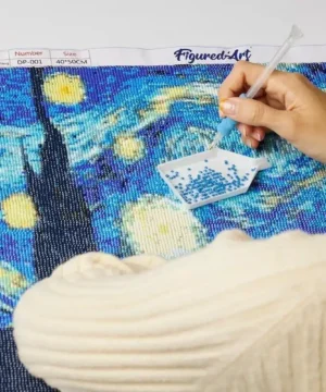 Broderie Diamant Nuit Etoilée Vibrante GM