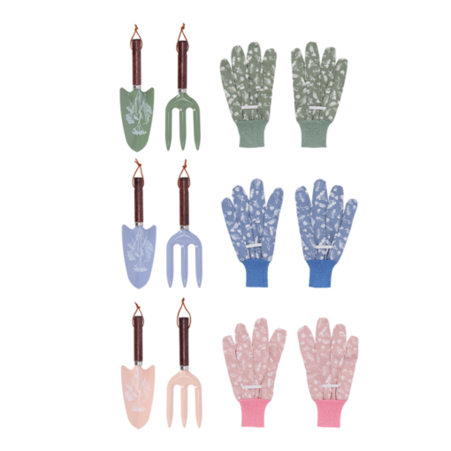 Gants De Jardin + Outils, Esschert Design (différents coloris)