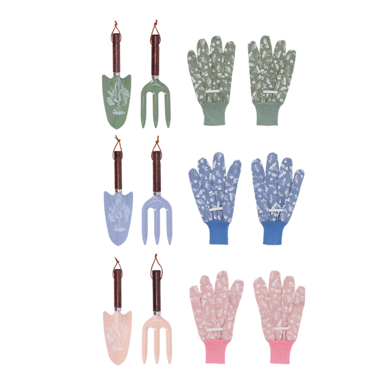 Gants De Jardin + Outils, Esschert Design (différents coloris)