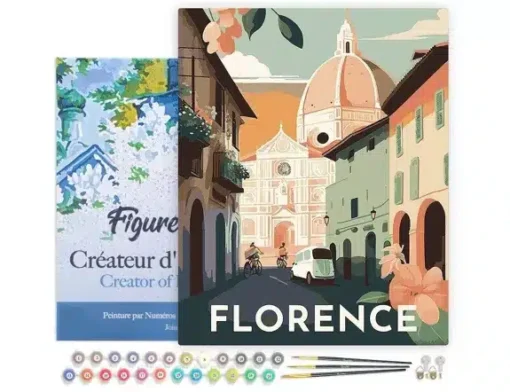 Peinture au Numéro sur Châssis Florence