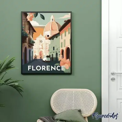 Peinture au Numéro sur Châssis Florence