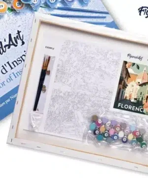 Peinture au Numéro sur Châssis Florence