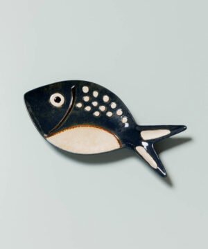 Plat Poisson Bubble Bleu Marine, Chehoma