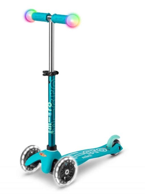 Trottinette 3 roues Mini Micro Mobility - Deluxe Magic Aqua