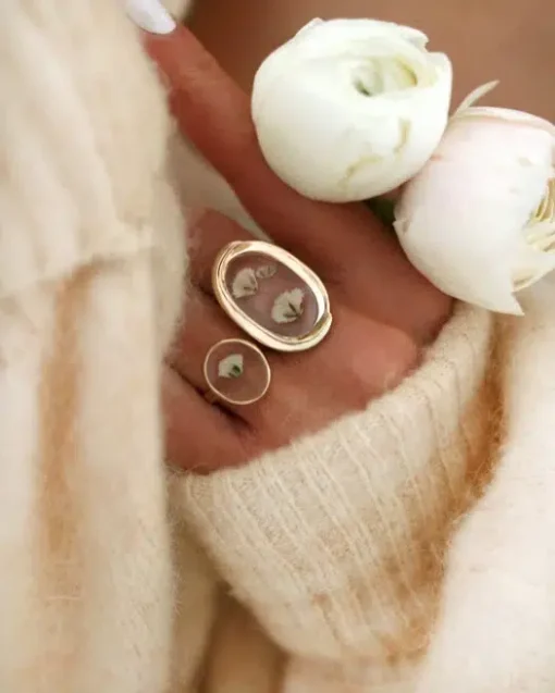 Bague Agnes Fleur, Leo Sedim, Plusieurs tailles