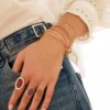 Bague Ibiza Beige , Leo Sedim, Plusieurs tailles