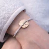 Bracelet Rose des Vents Plaqué Or Alma, Le Vent à La française