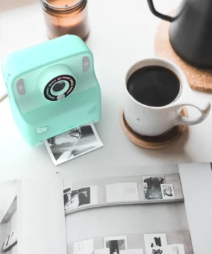 Camera Pixiprint Turquoise, Mobility On Board