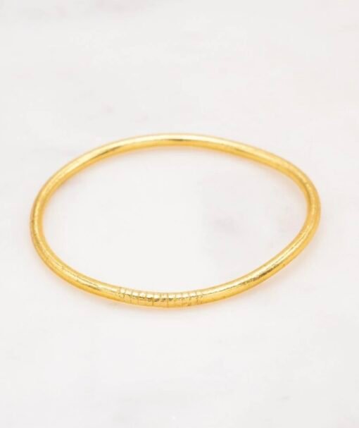 Bracelet Jonc Bouddhiste Or Fin – Image 2