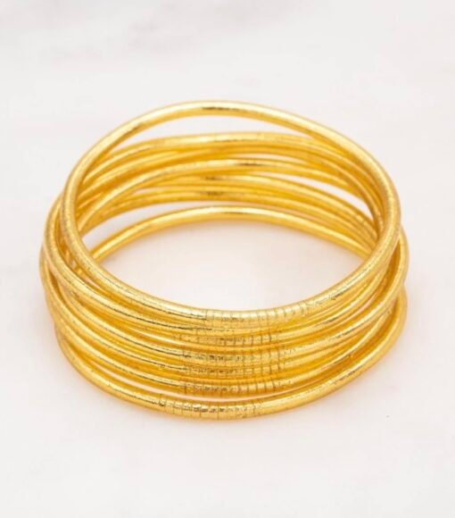 Bracelet Jonc Bouddhiste Or Fin – Image 3