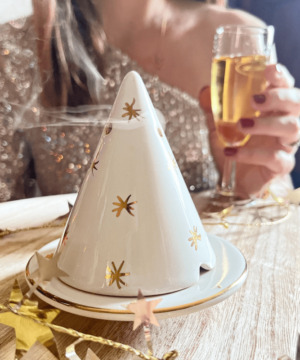 Lampe Merlin Blanche Etoilée