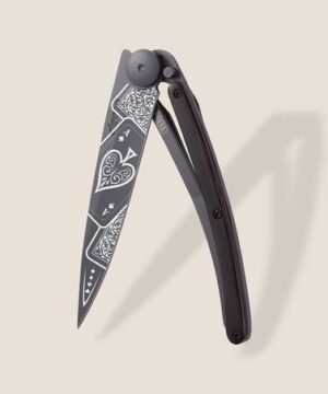 Couteau Chance Ebène Black, Deejo.