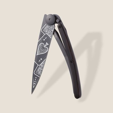 Couteau Chance Ebène Black, Deejo.