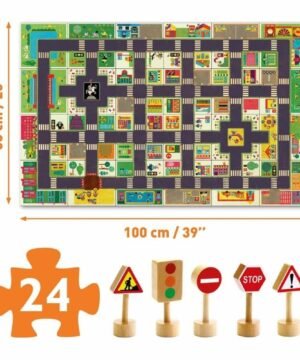 Puzzle Pop to Play la Ville, Djeco.