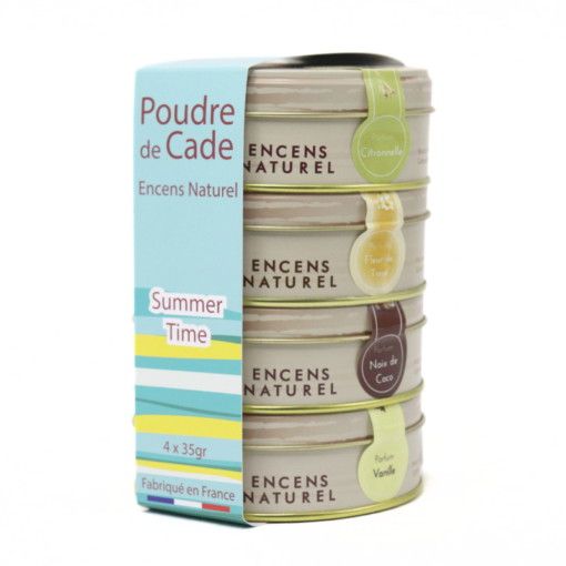 Boîtes X4 Encens En Poudre Sélection Summer, Ambiance Cade