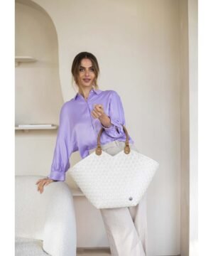 Sac Sweetheart Shopper Champagne, Handed By