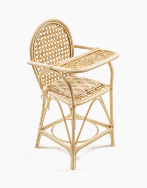 Chaise haute Raya et sa galette Séraphine, Minikane