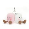 Amuseables Pair of Marshmallows Bag Charm, Jellycat