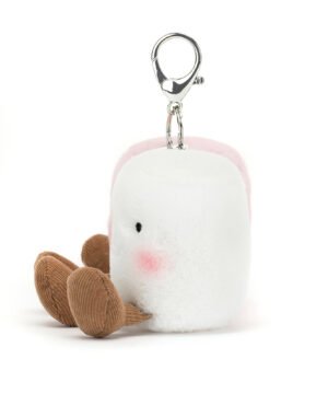 Amuseables Pair of Marshmallows Bag Charm, Jellycat