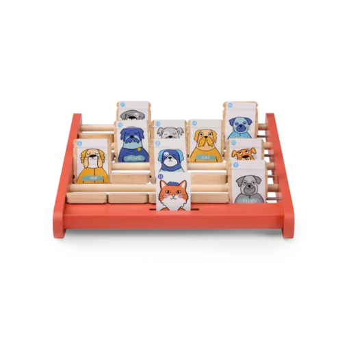 Jeu Qui Es-Tu en Bois, Moulin Roty