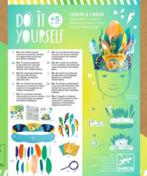 DIY Coiffe d'Indien Rio à Créer, Djeco
