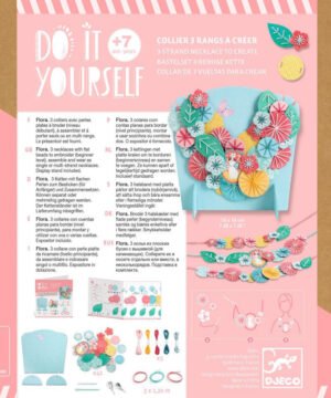 DIY Collier 3 Rangs à Créer, Djeco