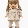 Gordis - Ensemble “Back to school” fille avec blouse Célia et legging en jersey lin, Minikane