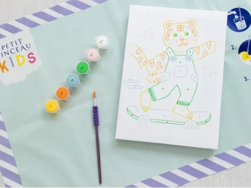 Peinture au Numéro Kids Titi Skate, La Petite Epicerie
